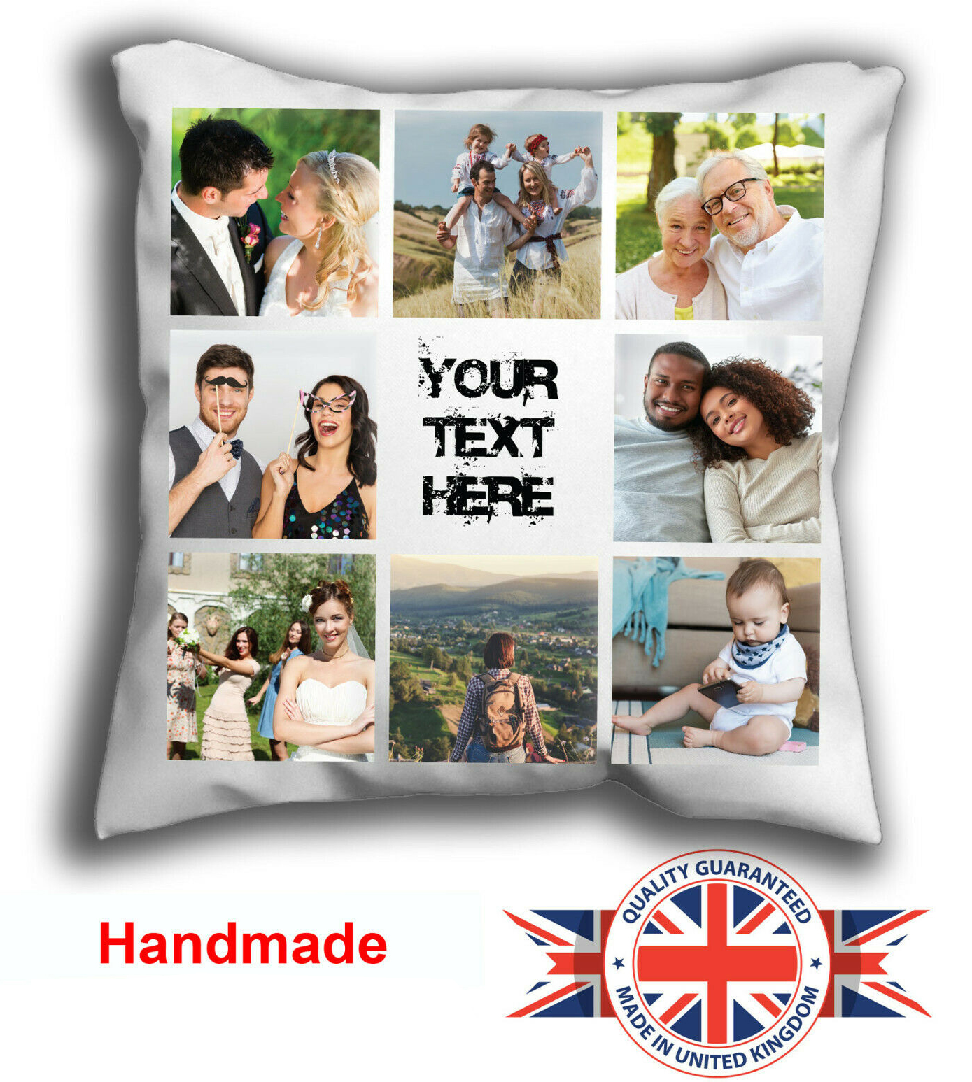 Personalised best sale collage pillows